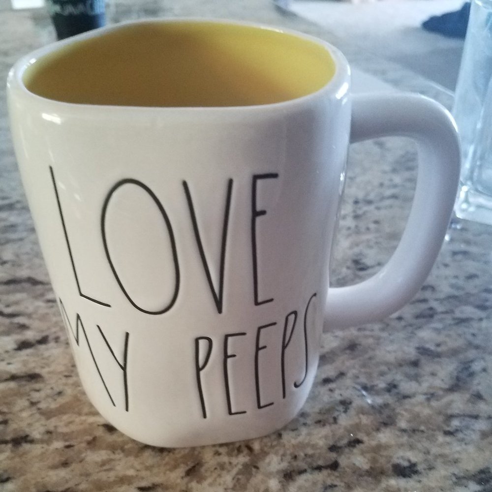 Rae Dunn Love my peeps mug